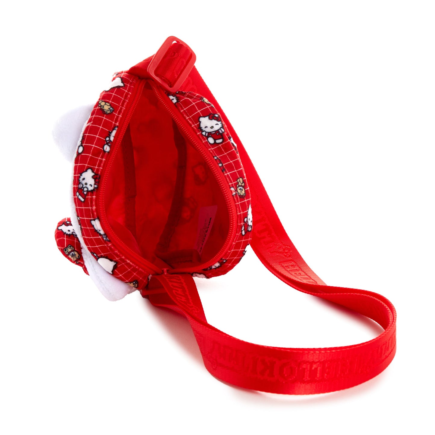 Hello Kitty Plush Crossbody Bag (Ruby Red Series)