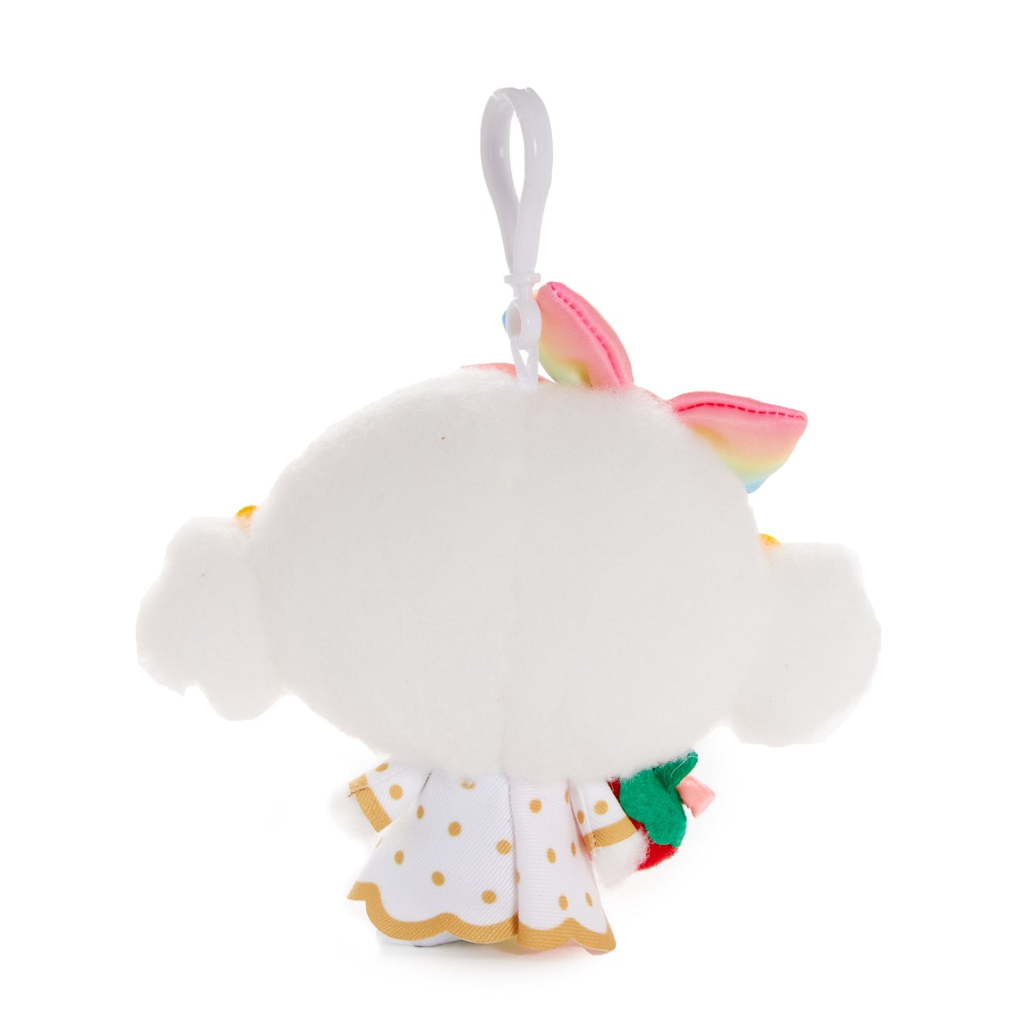 Cogimyun Plush Mascot Clip (Strawberry Rainbow Series)
