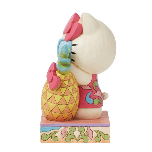 Hello Kitty Summer Pineapple Figurine (Jim Shore Sanrio Collection)