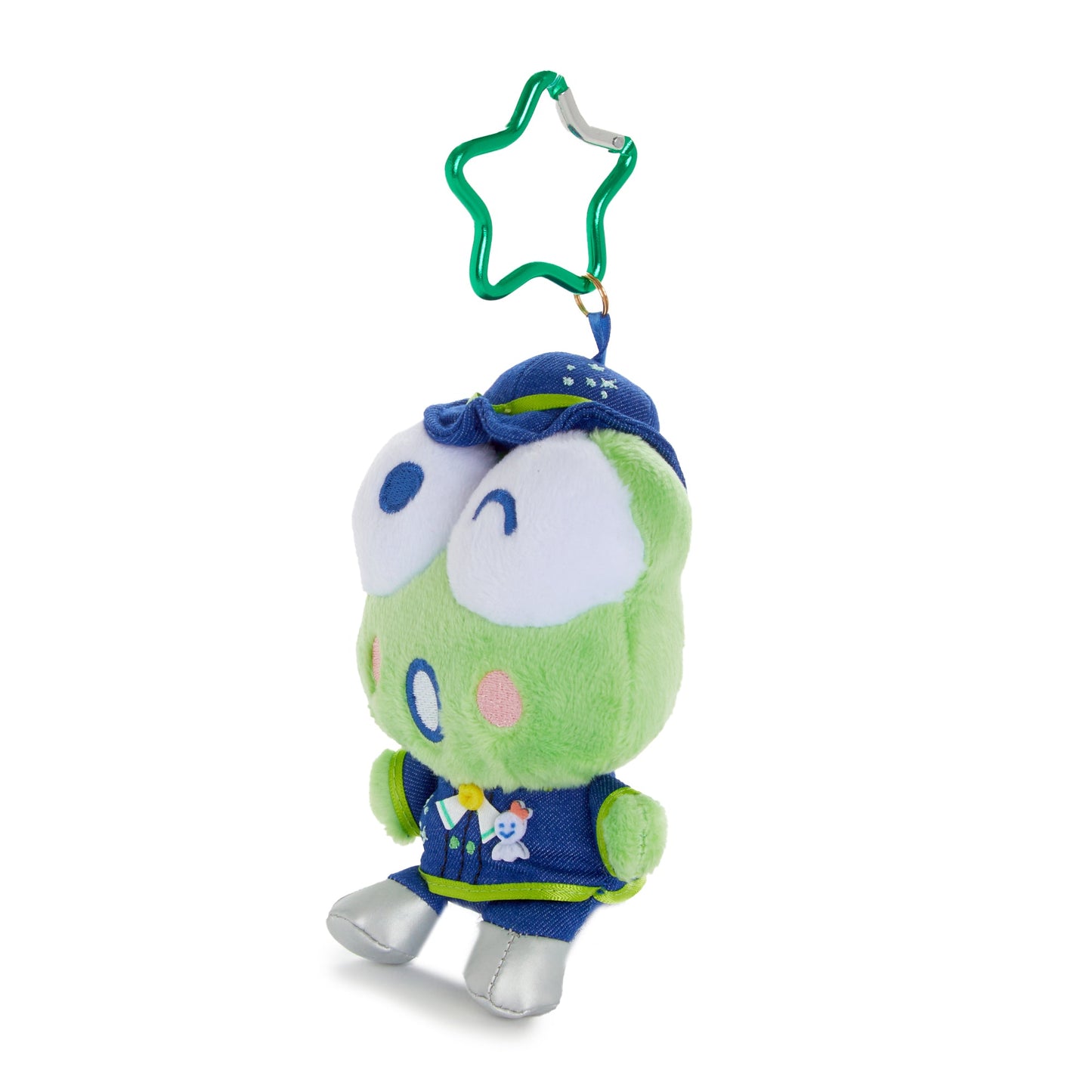 Keroppi Plush Mascot Keychain (Hapidanbui Boy Band Series)
