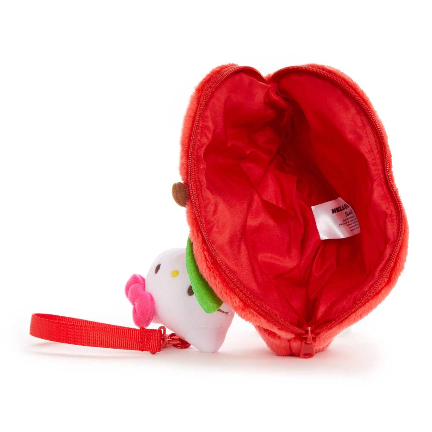 Hello Kitty Mini Pouch with Reel (5 Apples Tall Series)
