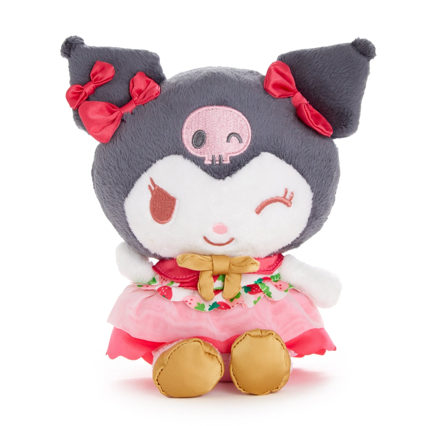 Kuromi 8" Plush (Strawberry News 50th Anniversary)
