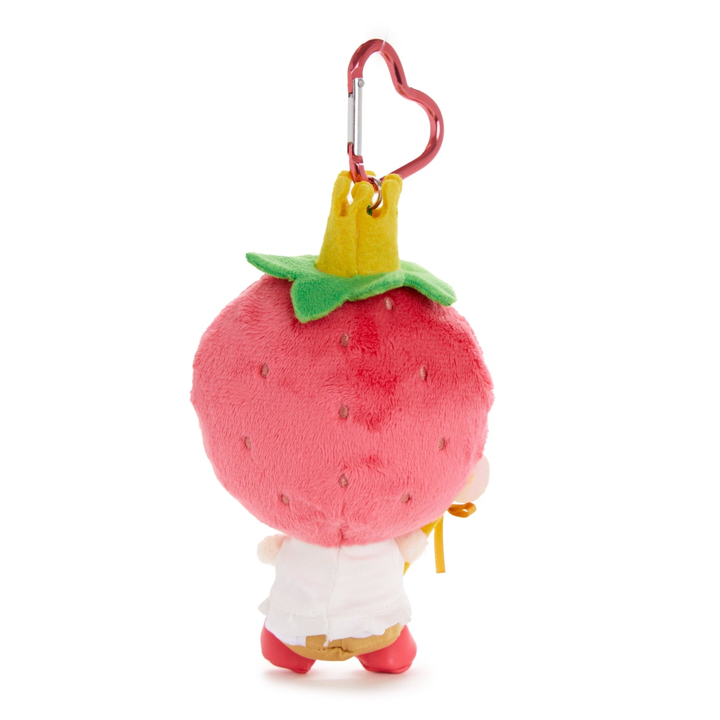 Strawberry King Plush Mascot Keychain (Strawberry News 50th Anniversary)