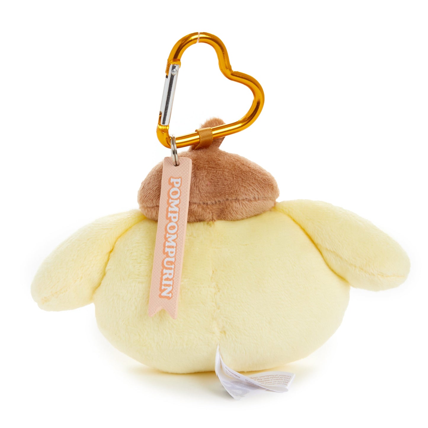 Pompompurin Plush Mascot Keychain (Glasses Series)