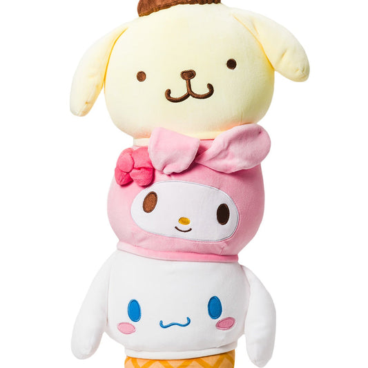 Sanrio Characters Besties Mochi Plush Ice Cream Pillow