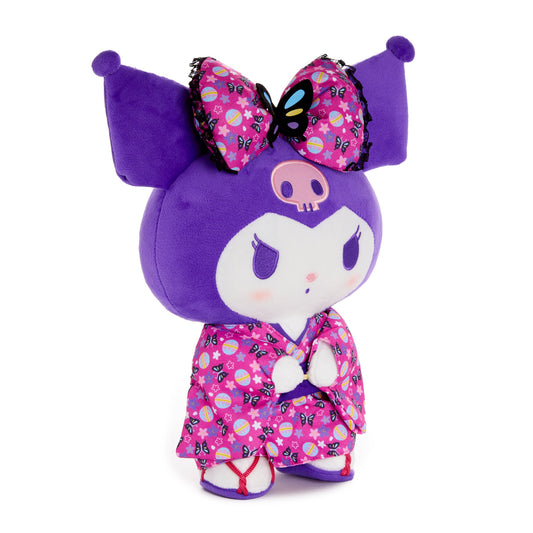 Kuromi 14" Pink Standing Plush (Spring Kimono Series)