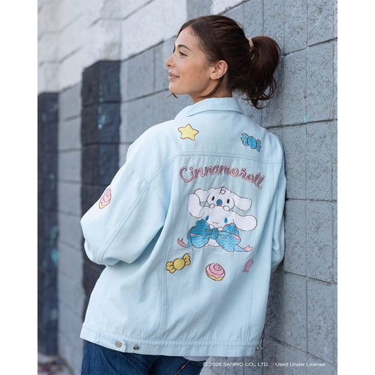 Cinnamoroll x JapanLA Ribbons Denim Jacket