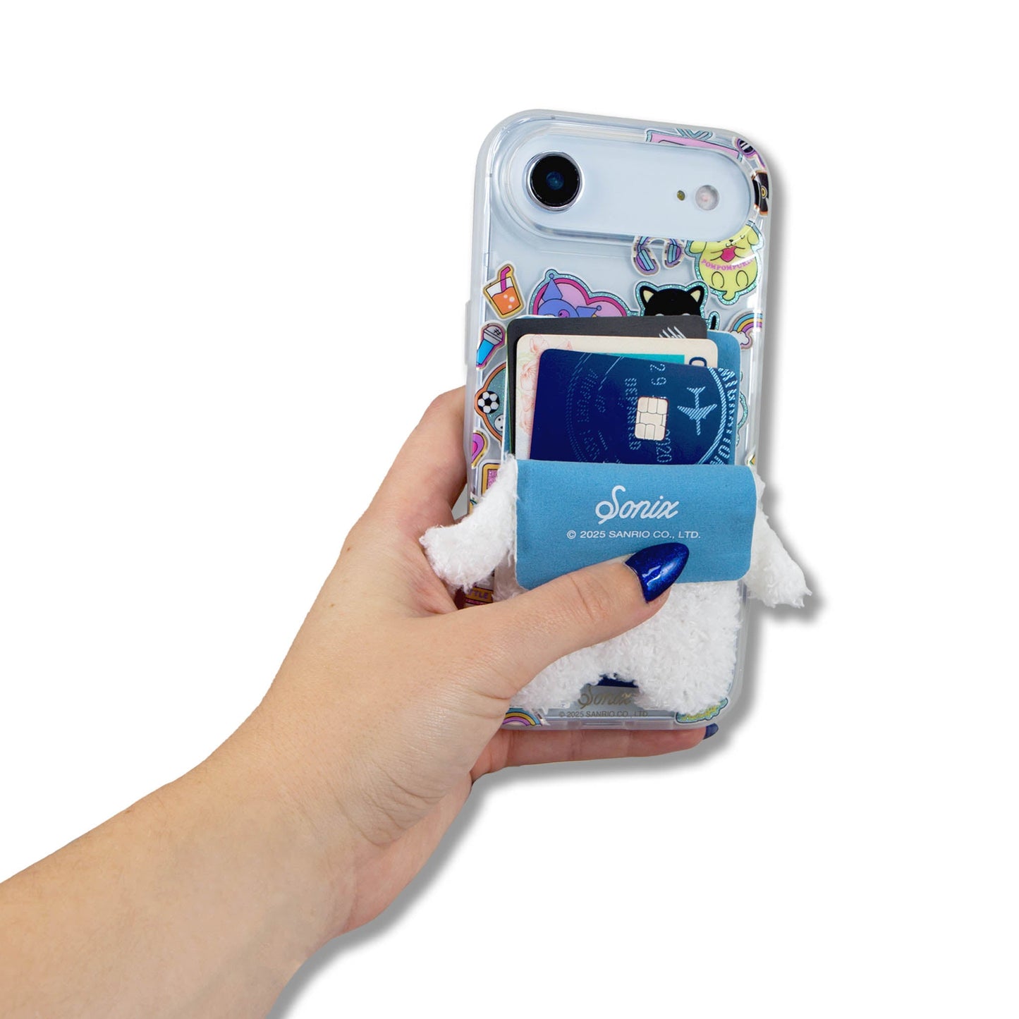 Cinnamoroll x Sonix Magnetic Plush Wallet