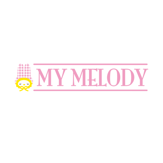My Melody Gingham Logo Classic Crewneck