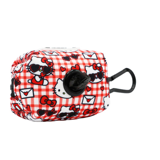 Hello Kitty x Sassy Woof Waste Bag Holder (Classic Red)