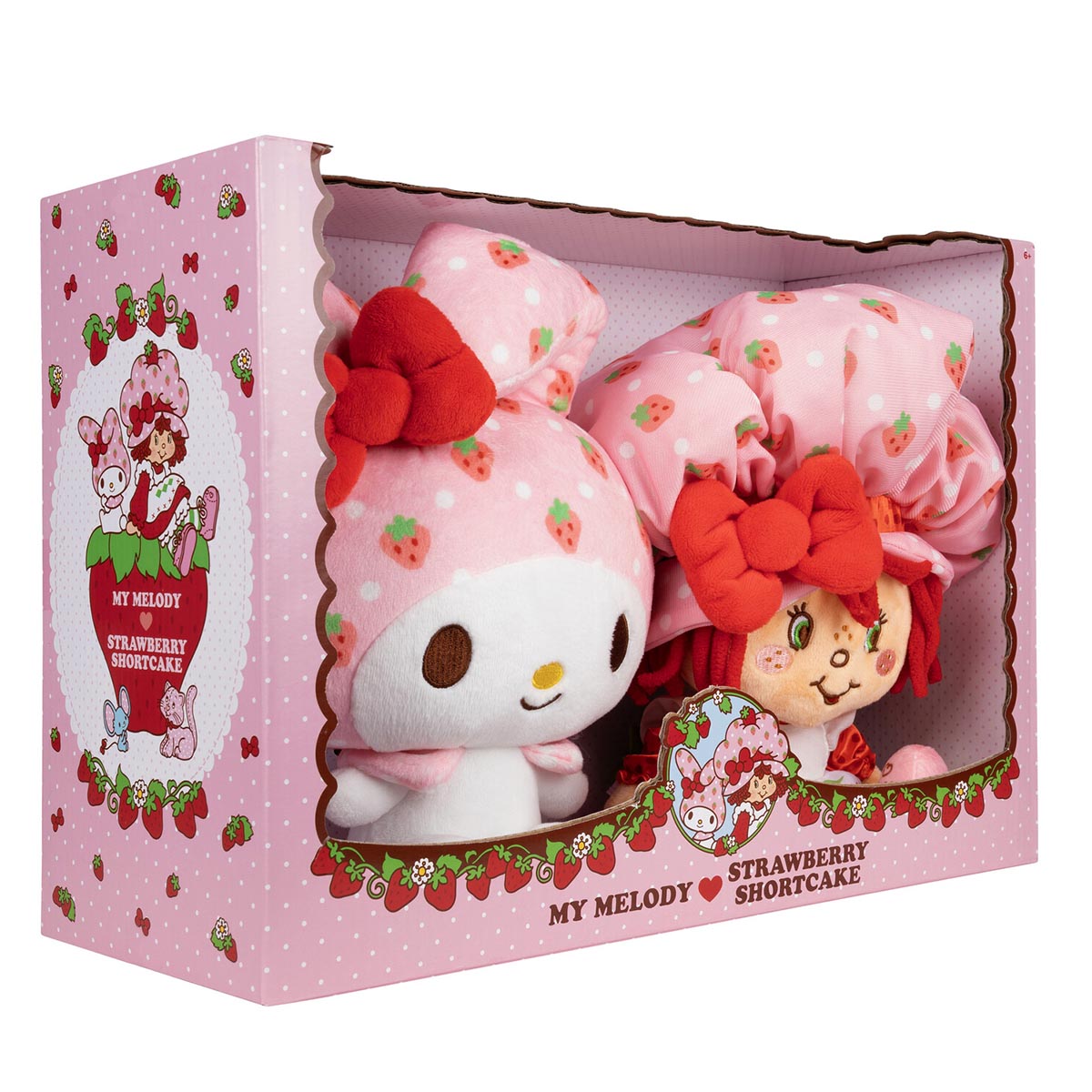 My Melody x Strawberry Shortcake 8" Plush Set (Limited Edition)