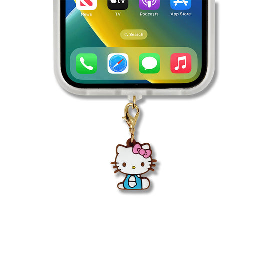 Hello Kitty x Sonix Pink Bows Charging Port 3-Pc Charms Set