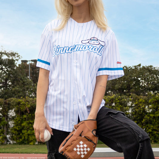 Cinnamoroll x JapanLA Baseball Jersey (White)