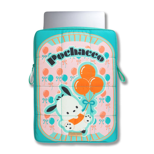 Pochacco x Sonix Puffy Laptop Sleeve (Retro Vibes)