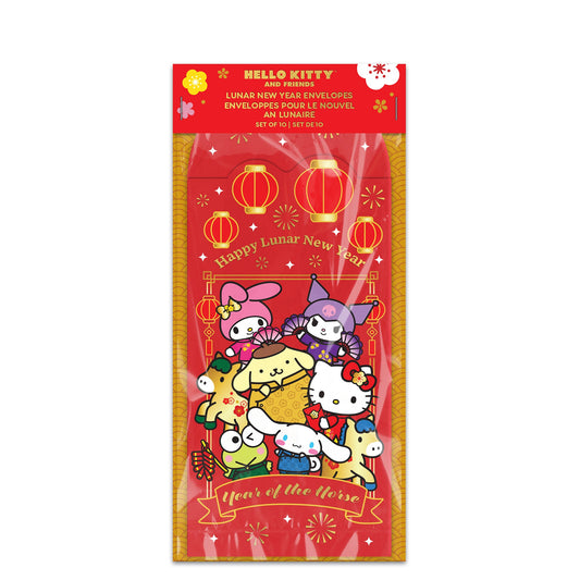 Hello Kitty and Friends x Studio Oh! 10-pc LNY Envelope Pack (Year of the Horse)