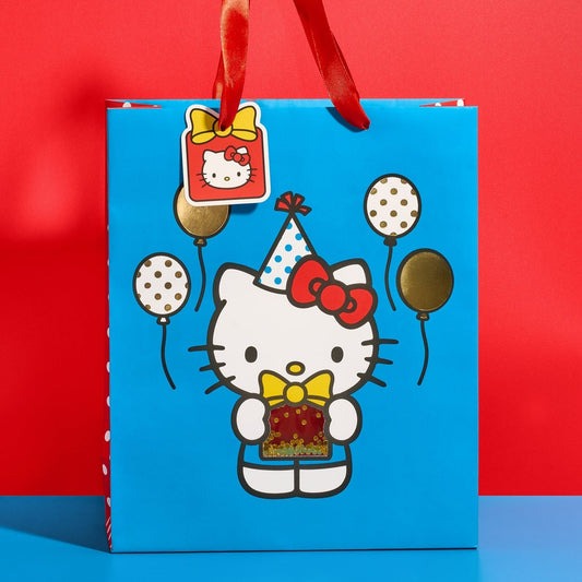 Hello Kitty x Studio Oh! Retro Red Balloons Gift Bag (Large)