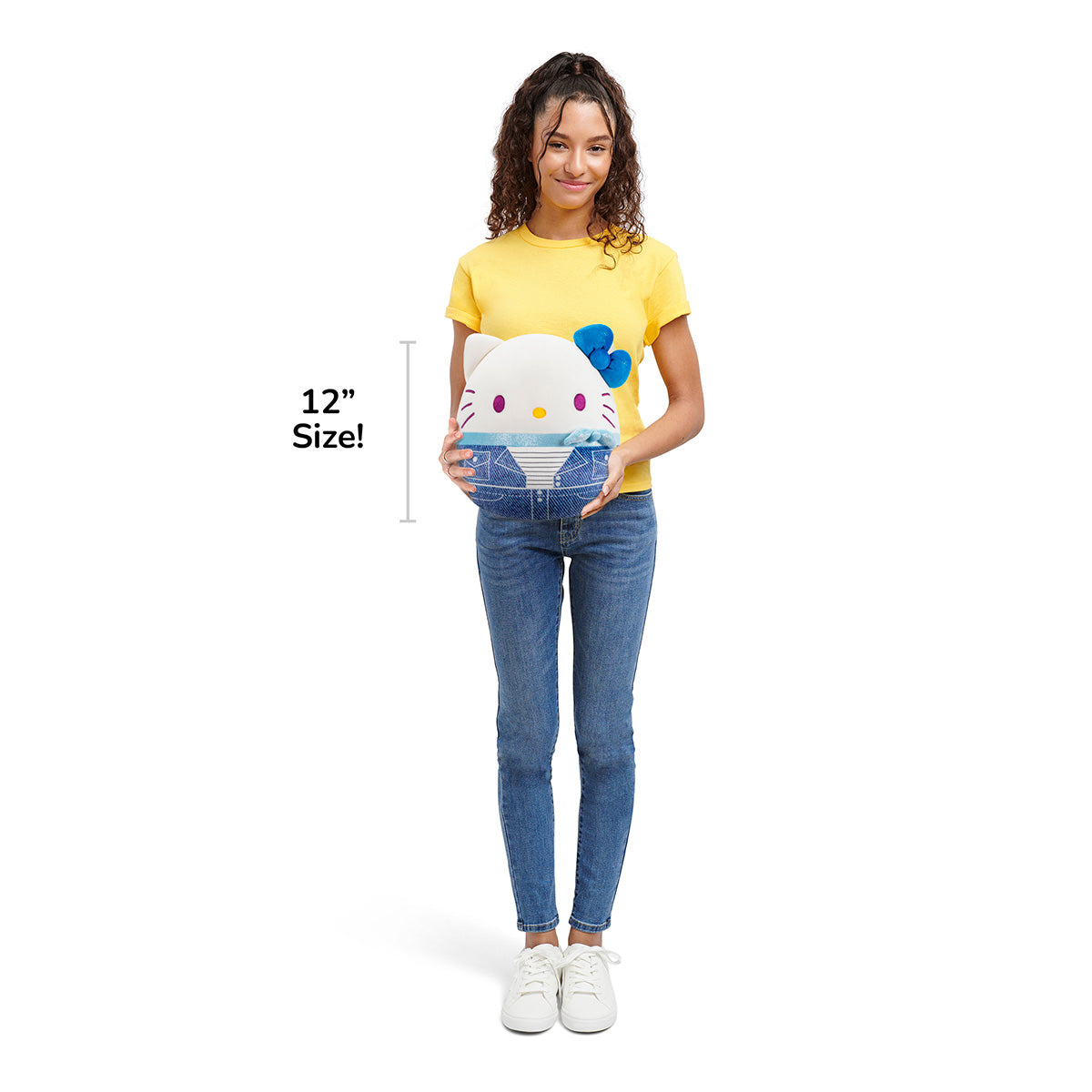 Hello Kitty 12" Squishmallows Plush (Denim)