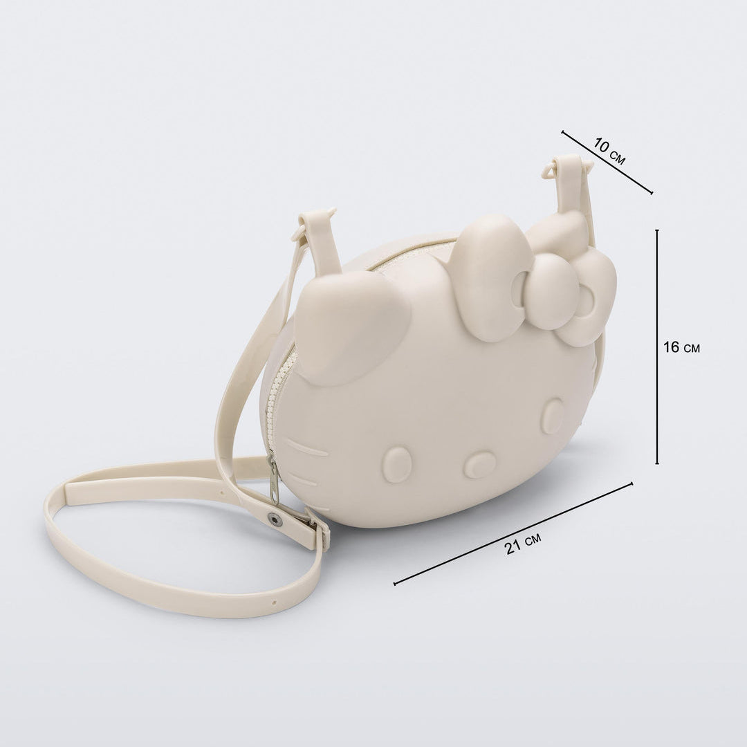 Hello Kitty x Melissa 3D Figural Shoulder Cute Bag (Beige)