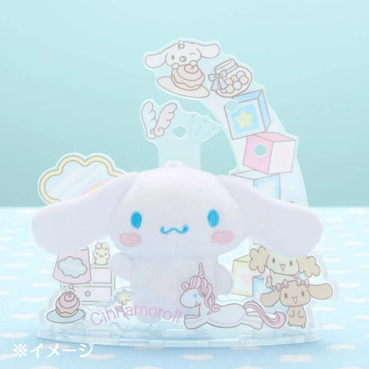 Cinnamoroll Mini Plush & Acrylic Stand Set (Nuikatsu Plushie Life Series)