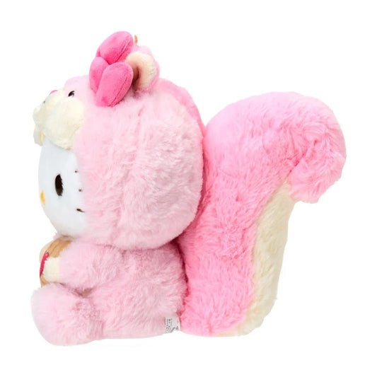 Hello Kitty 8" Plush (Fluffy Squirrel Series)