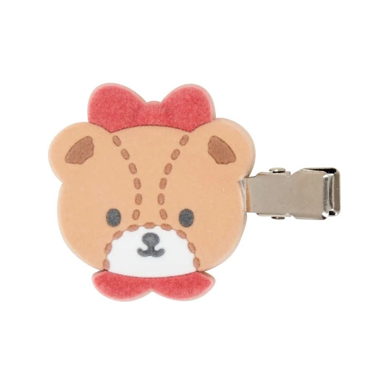 Hello Kitty Besties Flocked Mini Hair Clip Set