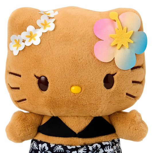 Hello Kitty Black 8" Plush (Suntan Series)