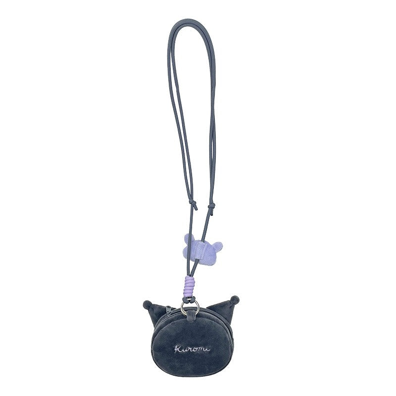 Kuromi 2-Way Bestie Lanyard Pouch
