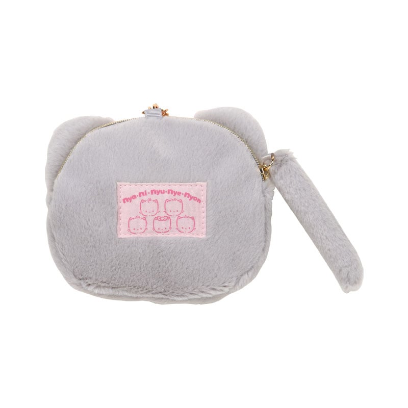 Nya Ni Nyu Nye Nyon Plush Mini Face Pouch (Sanrio Cat Club Series)