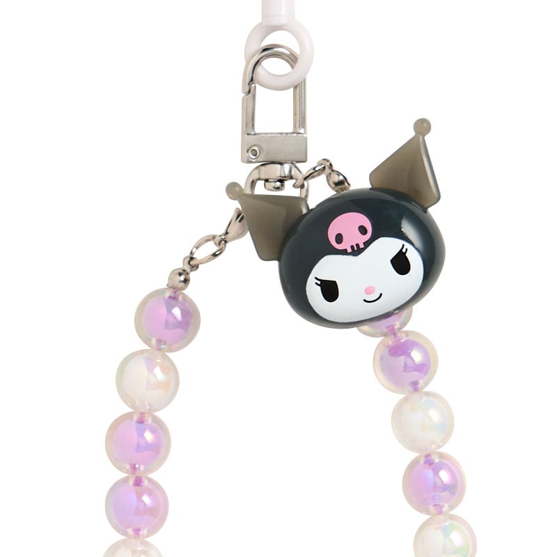 Kuromi Beaded Smartphone Charm