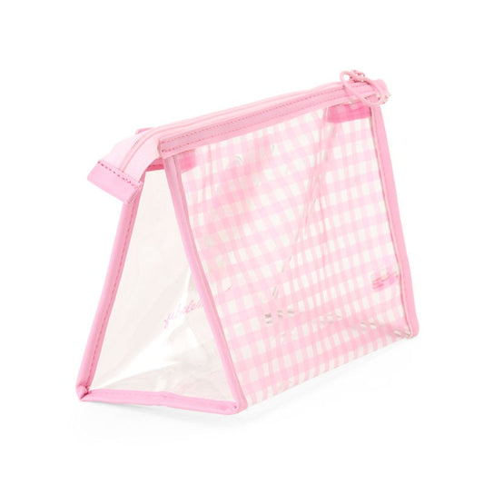 My Melody Clear Gingham Zipper Pouch
