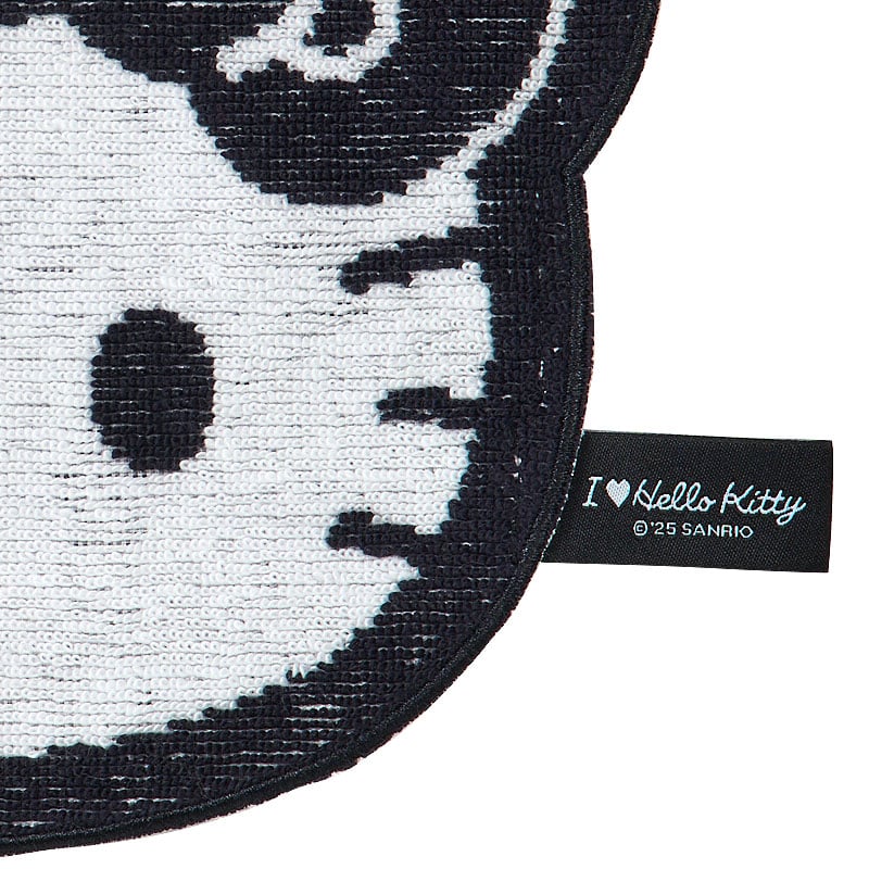 Hello Kitty Black Hand Towel (I Love Hello Kitty Series)