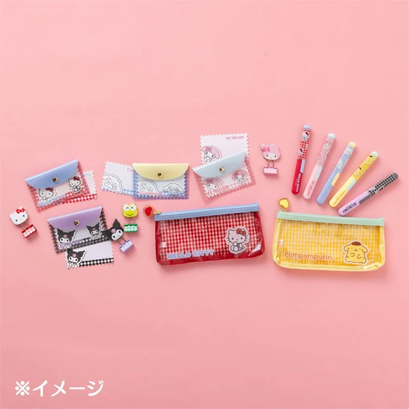 Hello Kitty Gingham Compact Scissors