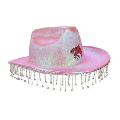 My Melody Pink Embellished Cowboy Hat