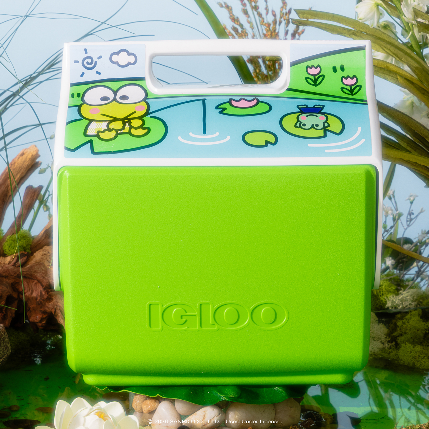 Keroppi x Igloo Little Playmate 7 Qt Cooler