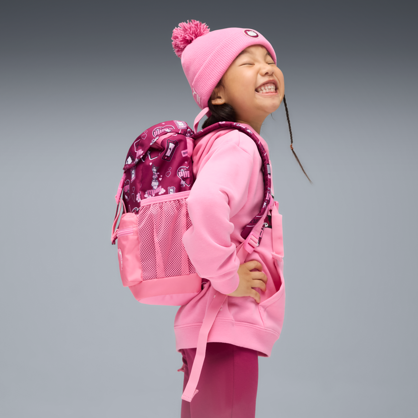 Hello Kitty and Friends x PUMA Kids Backpack (Posie PInk)