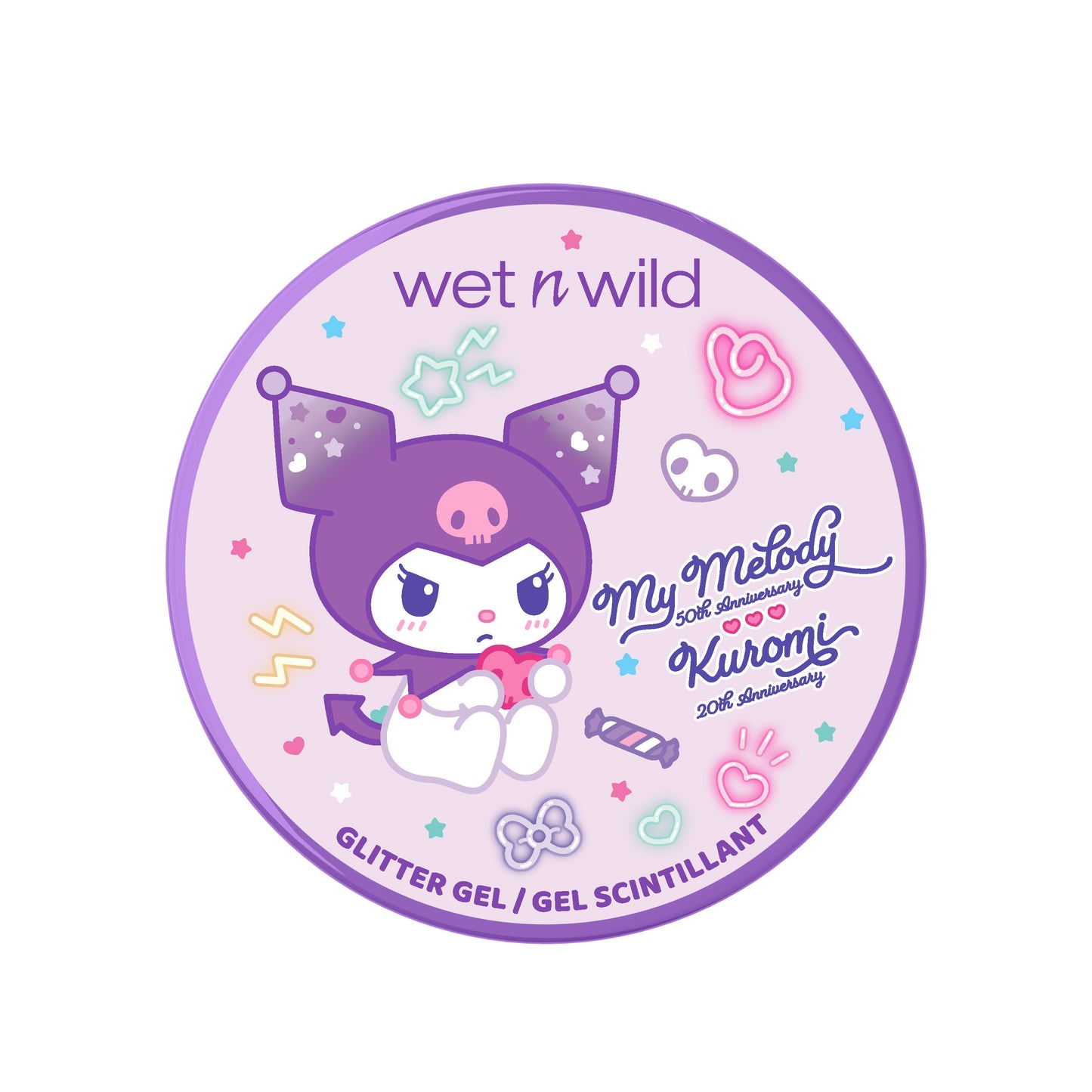 My Melody & Kuromi x Wet n Wild Glitter Gel (Kuromi)