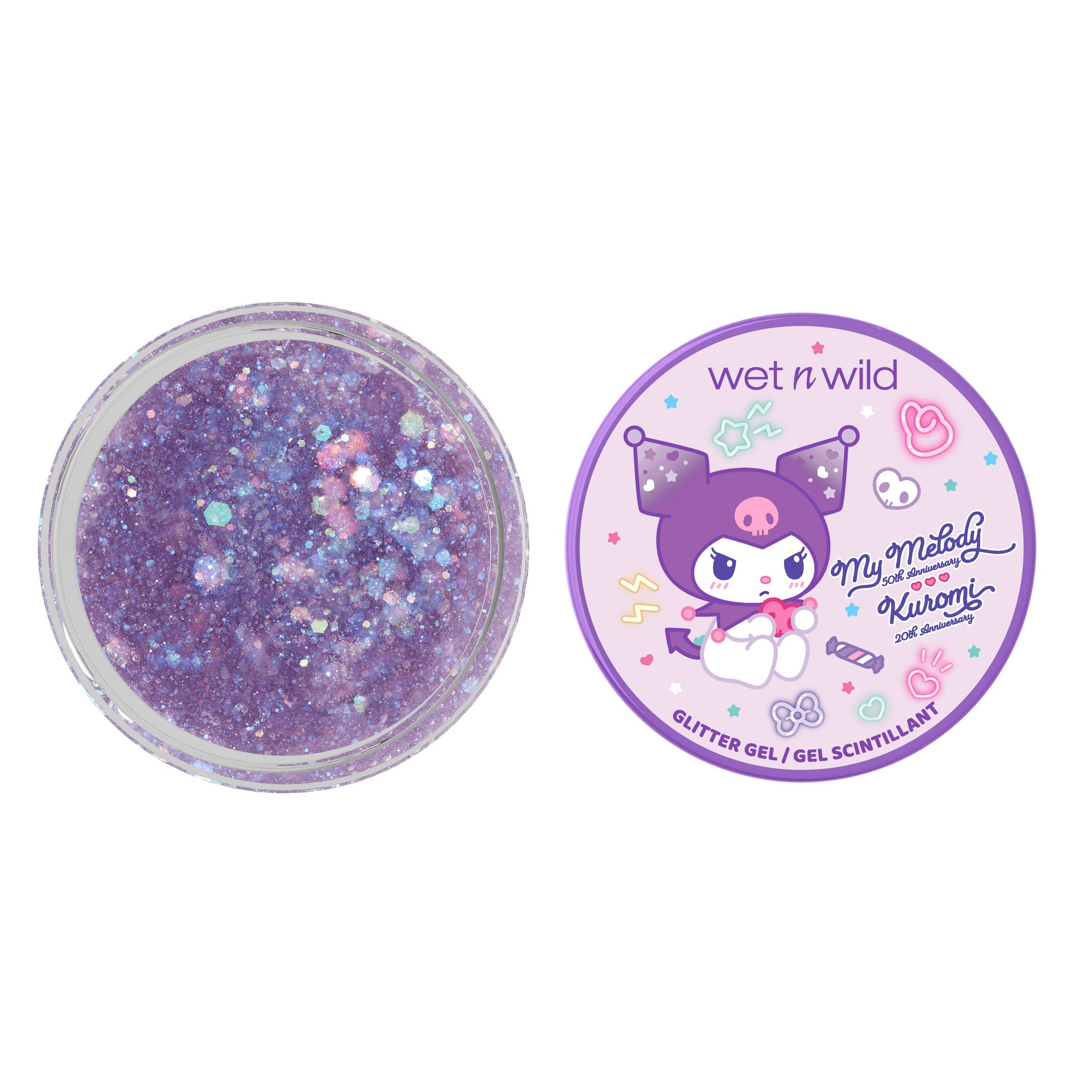 My Melody & Kuromi x Wet n Wild Glitter Gel (Kuromi)