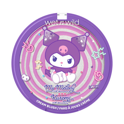My Melody & Kuromi x Wet n Wild Swirl Cream Blush (Kuromi)