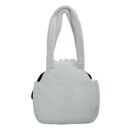 Pochacco Face Plush Tote Bag