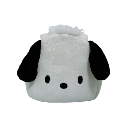 Pochacco Face Plush Tote Bag