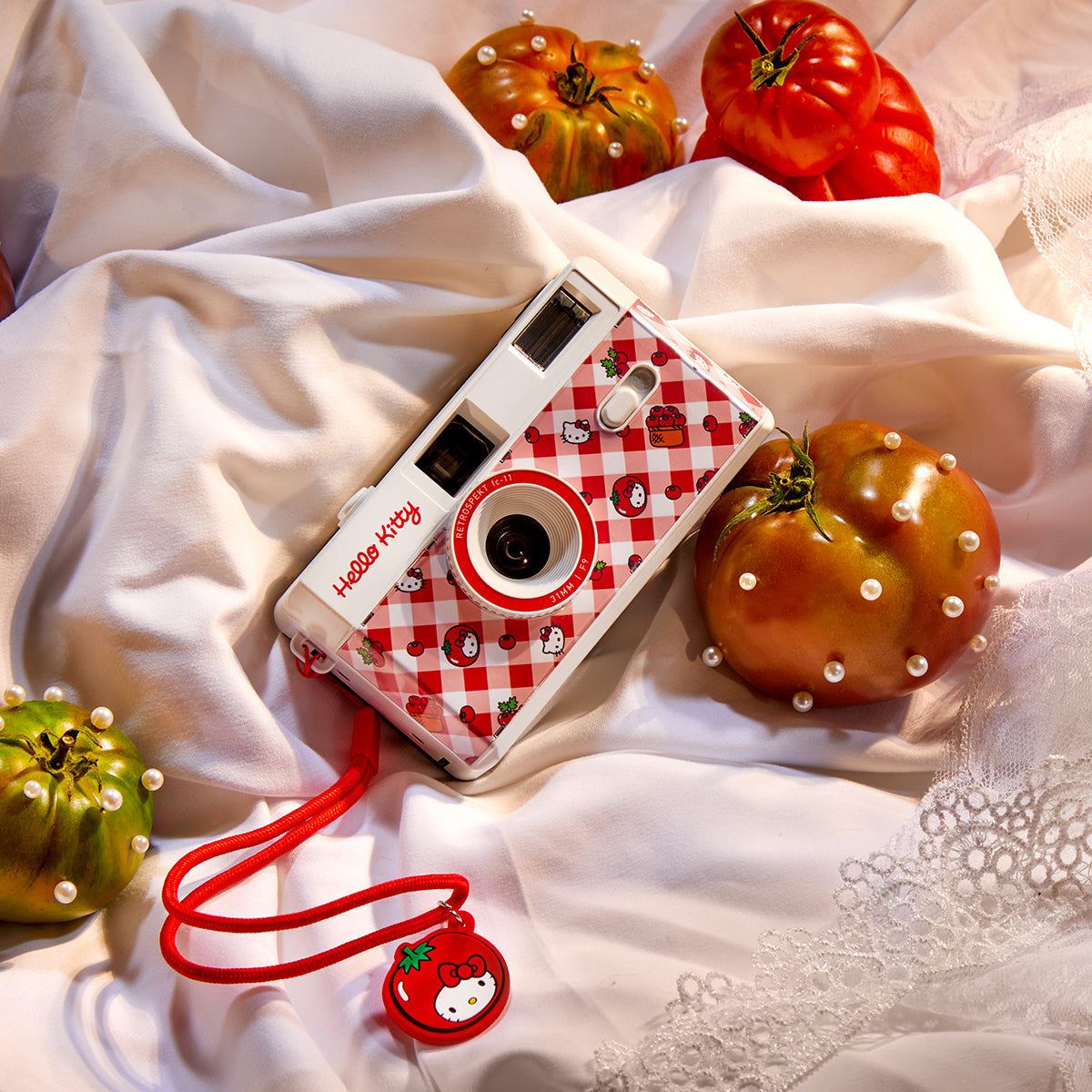 Hello Kitty Tomatoes 35mm Camera