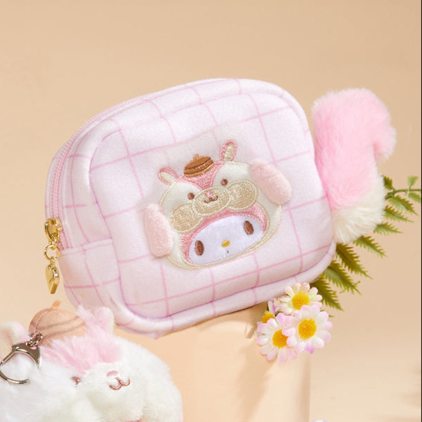My Melody Mini Zipper Pouch (Fluffy Squirrel Series)