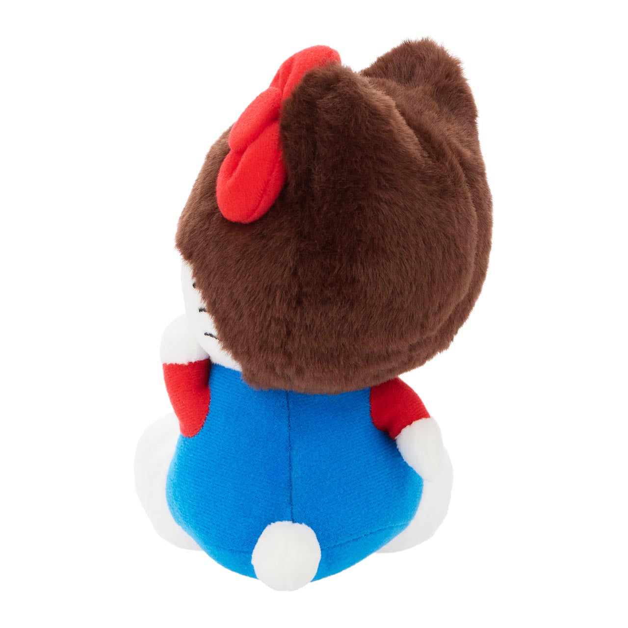 Hello Kitty x Monchhichi 7" Overalls Plush (Hello Kitty)