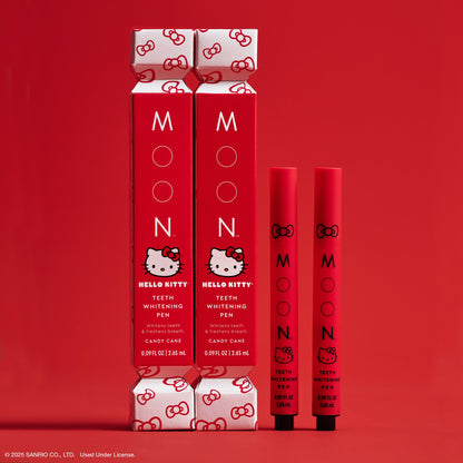 Hello Kitty x MOON Oral Beauty Whitening Pen Duo (Candy Cane)