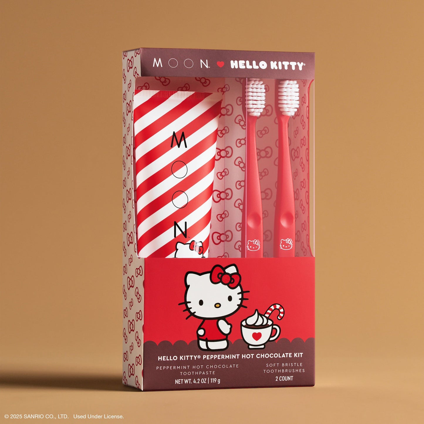 Hello Kitty x MOON Oral Beauty Peppermint Hot Chocolate Kit