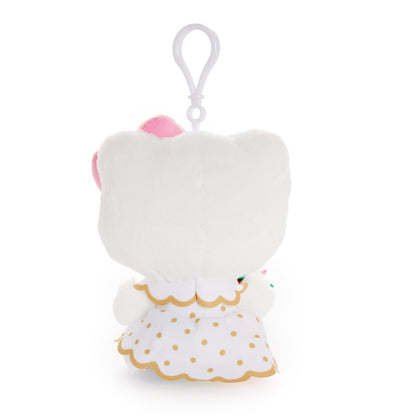 Hello Kitty Plush Mascot Clip (Strawberry Rainbow Series)