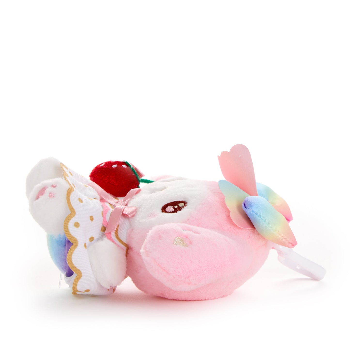 My Melody Plush Mascot Clip (Strawberry Rainbow Series)