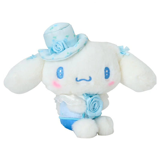 Cinnamoroll Plush Mascot Keychain (Dolly Rose Design Series)