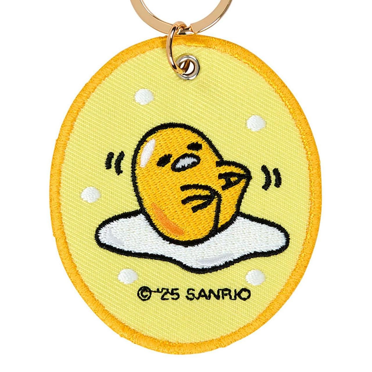 Gudetama Mascot Badge Keychain (Sanrio Character Award Series)