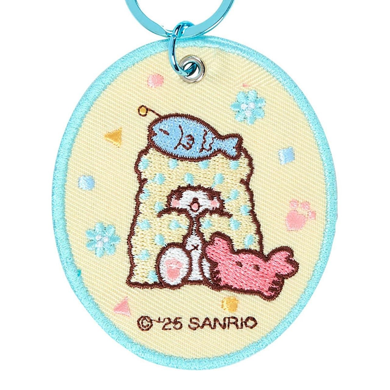 Marumofubiyori Mascot Badge Keychain (Sanrio Character Award Series)